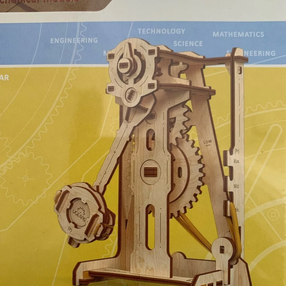 STEM Lab Pendulum Model Kit - Natural Wood